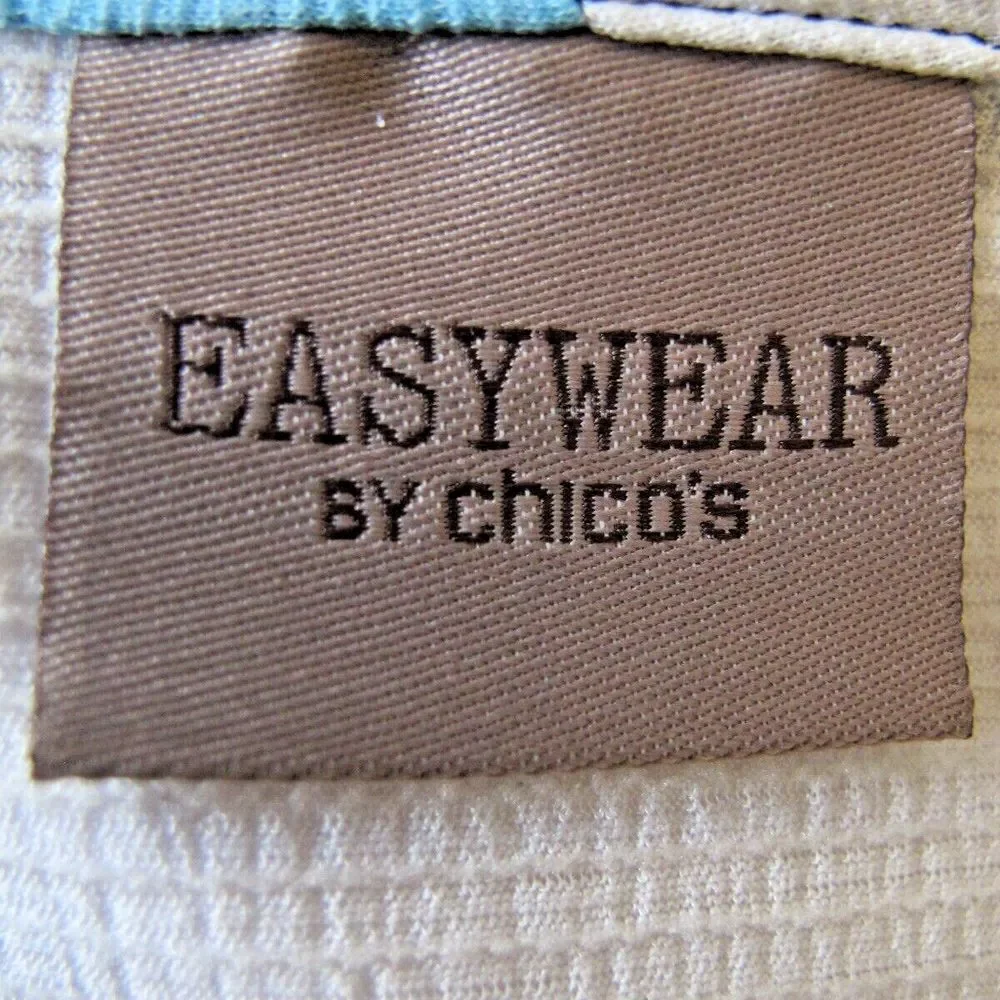 Women's Size 1 Easywear By Chicos‎ Lightweight Open Front Drape Cardigan